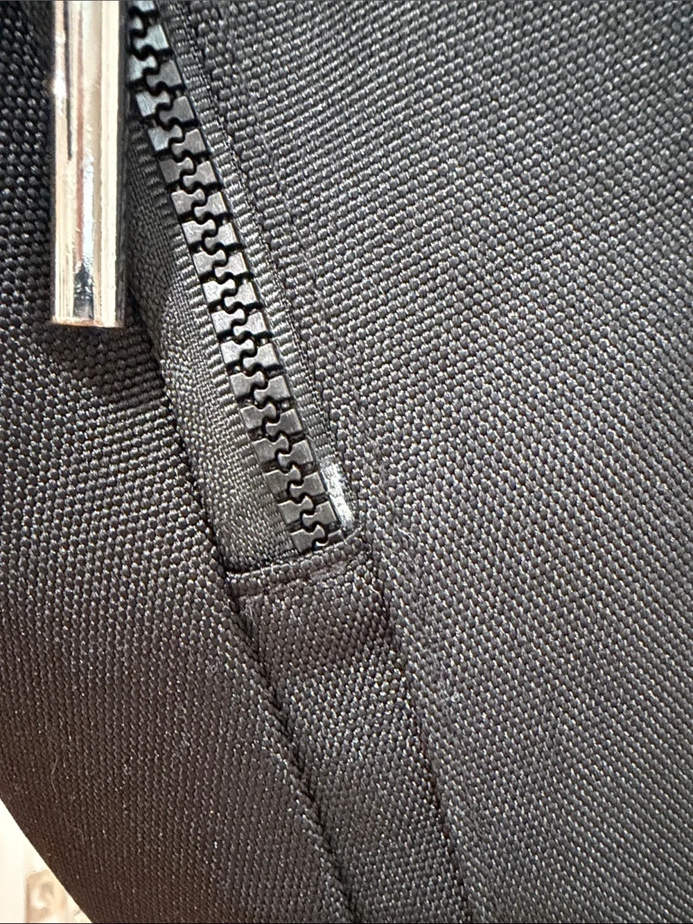 Calvin Klein Black Canvas 'CK Everyone' Backpack with Leather Trim